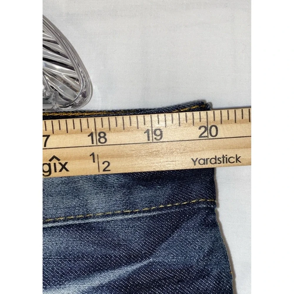 True Religion Jeans Men's 40x33 Vintage Rare Straight Flaps Orange Stitching New